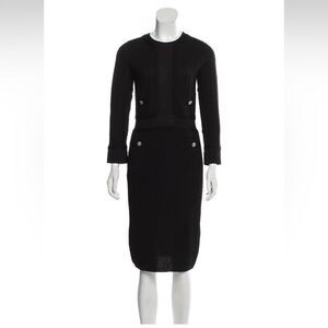 CHANEL Paris-Rome Wool Dress